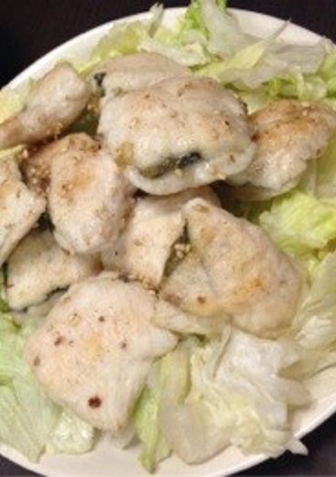 簡単！ササミの挟み焼き＊-レシピのメイン写真