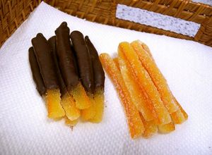 ハッサクのピールとチョコピール-レシピのメイン写真