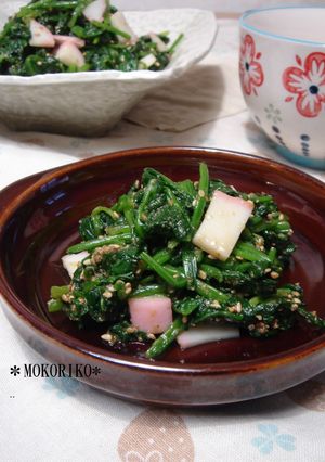 母の味♪ほうれん草の胡麻和え-レシピのメイン写真