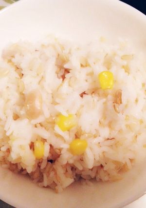 洋食の日のコーン入り雑穀ごはん♡-レシピのメイン写真