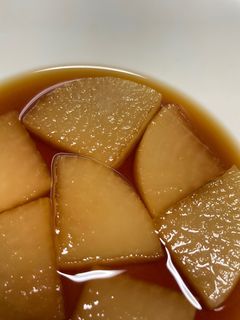 レンジで大根だけの煮物-レシピのメイン写真