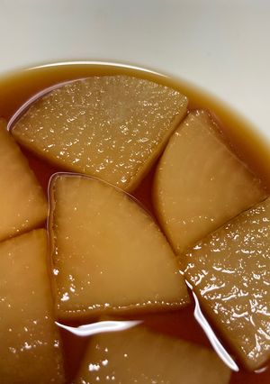 レンジで大根だけの煮物-レシピのメイン写真