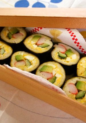 簡単！パンDE海苔巻き♪-レシピのメイン写真