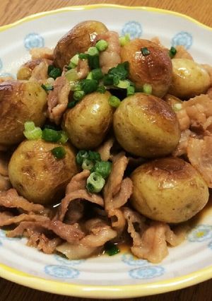 新じゃがと豚バラの炒め物-レシピのメイン写真