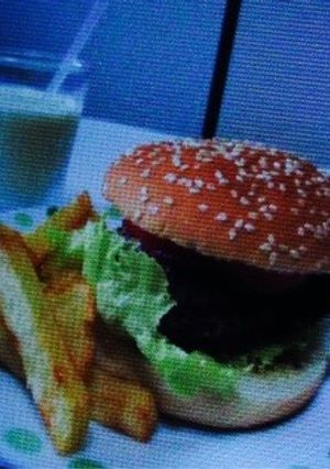 モスバーガー風ハンバーガーセット♪-レシピのメイン写真