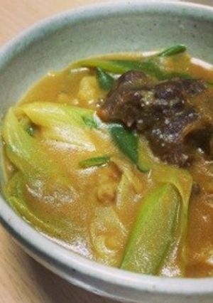 残ったカレーで!カレー豆腐スープ-レシピのメイン写真