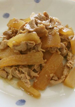 簡単✿大根と豚肉のすき煮風-レシピのメイン写真