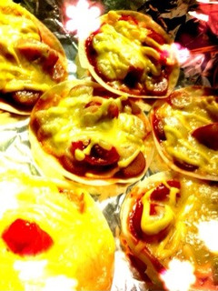 餃子の皮で簡単美味しいピザ!?-レシピのメイン写真