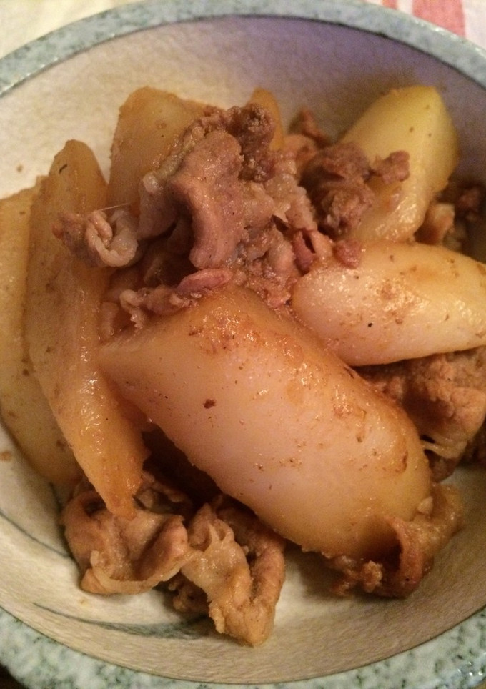 大根と豚肉の炒め煮-レシピのメイン写真