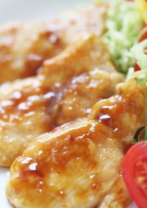 フライパンで♪オレンジ風味のチキン鍋照り-レシピのメイン写真
