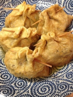 ◆鳥ごぼうの巾着◆-レシピのメイン写真
