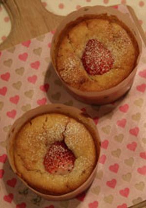 しっとりストロベリーチーズケーキ-レシピのメイン写真