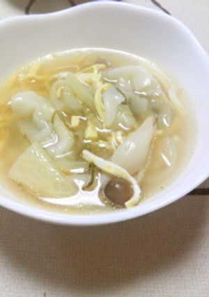 餃子のスープ(リメイク)-レシピのメイン写真