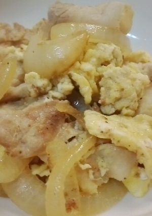豚肉と卵のいりつけ-レシピのメイン写真