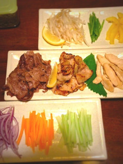 サムギョプサル風、楽しい、肉&野菜巻き-レシピのメイン写真