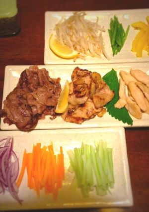 サムギョプサル風、楽しい、肉＆野菜巻き-レシピのメイン写真