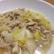 白菜とえのきと豚肉のみそ煮
