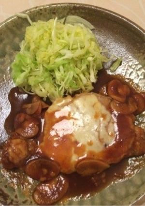 チーズ on ポークチャップ♪-レシピのメイン写真
