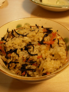 ひじきの炊き込みご飯-レシピのメイン写真