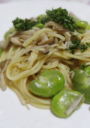 春を感じる✿ソラマメのパスタ-レシピのメイン写真