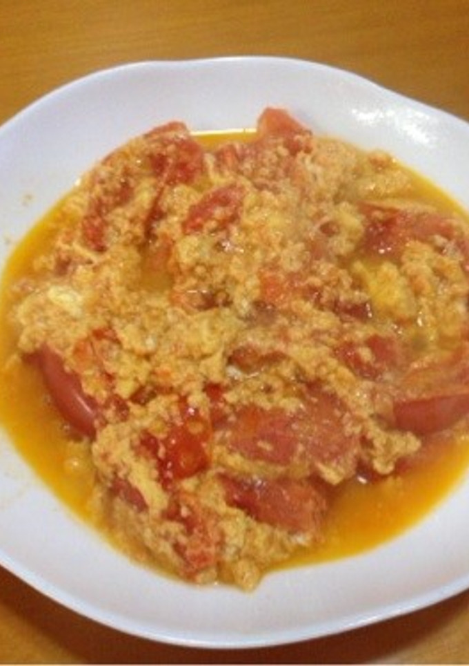 トマトと卵の中華炒め-レシピのメイン写真