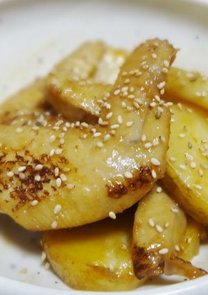 新じゃが芋と手羽先の煮物-レシピのメイン写真