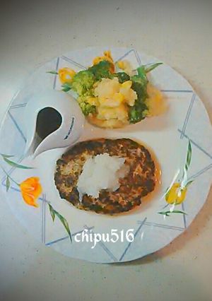 アレ対策　裏ワザ満載豚挽き豆腐ハンバーグ-レシピのメイン写真