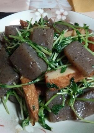 さつま揚げとこんにゃく炒め-レシピのメイン写真