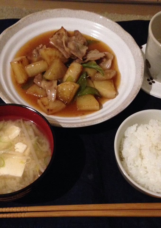 大根と豚肉とサヤエンドウと-レシピのメイン写真