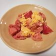 トマトの卵の中華炒め