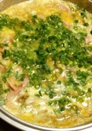 ごぼうとベーコンの柳川チーズ-レシピのメイン写真