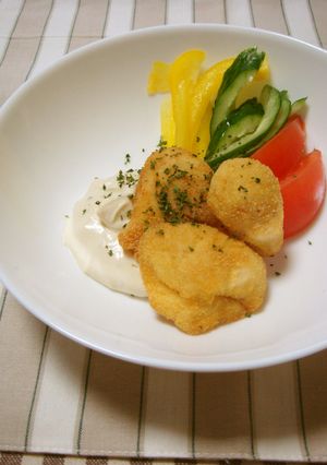 ささみナゲット☆豆腐のソースで-レシピのメイン写真