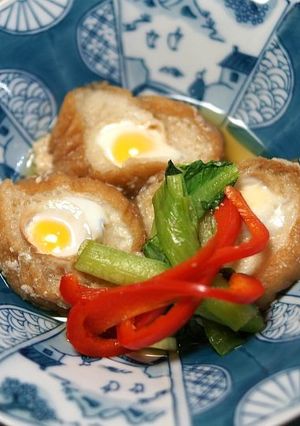車麩の煮物　うずら卵巣篭もり風-レシピのメイン写真