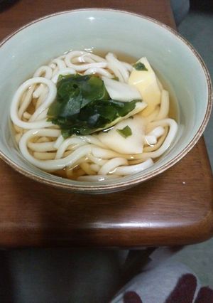 若竹うどん-レシピのメイン写真