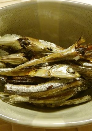 煮干しの素揚げ-レシピのメイン写真