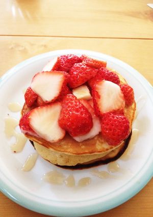 ホットケーキ-レシピのメイン写真