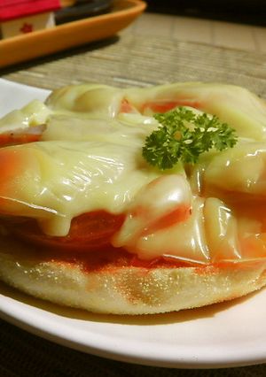 スイチリで簡単朝食！マフィン＊トースト-レシピのメイン写真