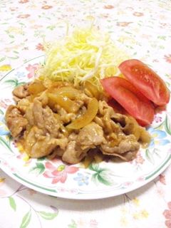 W生姜で旨い!豚こまの生姜焼き♪-レシピのメイン写真