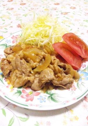 W生姜で旨い!豚こまの生姜焼き♪-レシピのメイン写真