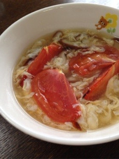 焼きトマトの♡かきたまスープ♡-レシピのメイン写真