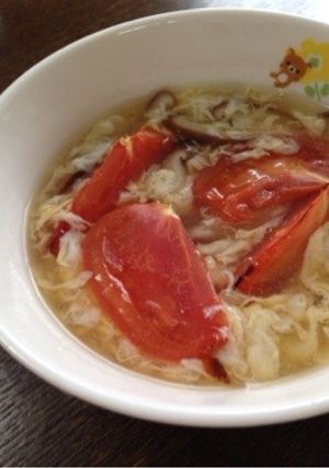 焼きトマトの♡かきたまスープ♡-レシピのメイン写真
