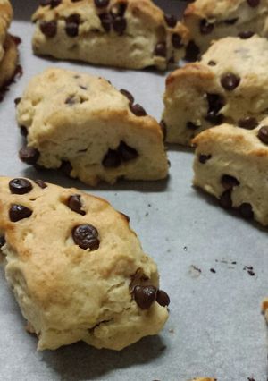 スタバみたいな簡単チョコスコーン♡-レシピのメイン写真