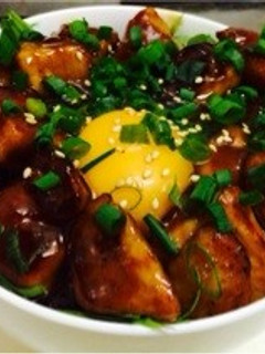 鶏胸肉*プリプリ照り焼き丼-レシピのメイン写真