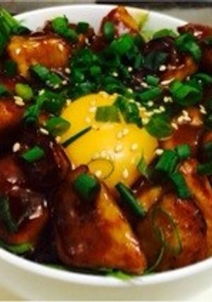 鶏胸肉*プリプリ照り焼き丼-レシピのメイン写真