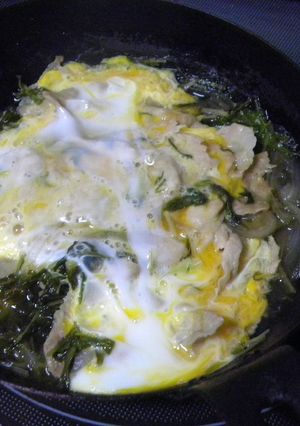 豚こま肉de他人丼♪-レシピのメイン写真