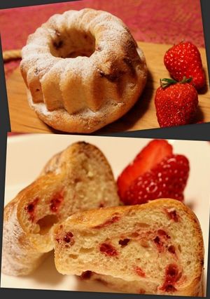 春限定♪いちごのクグロフ-レシピのメイン写真