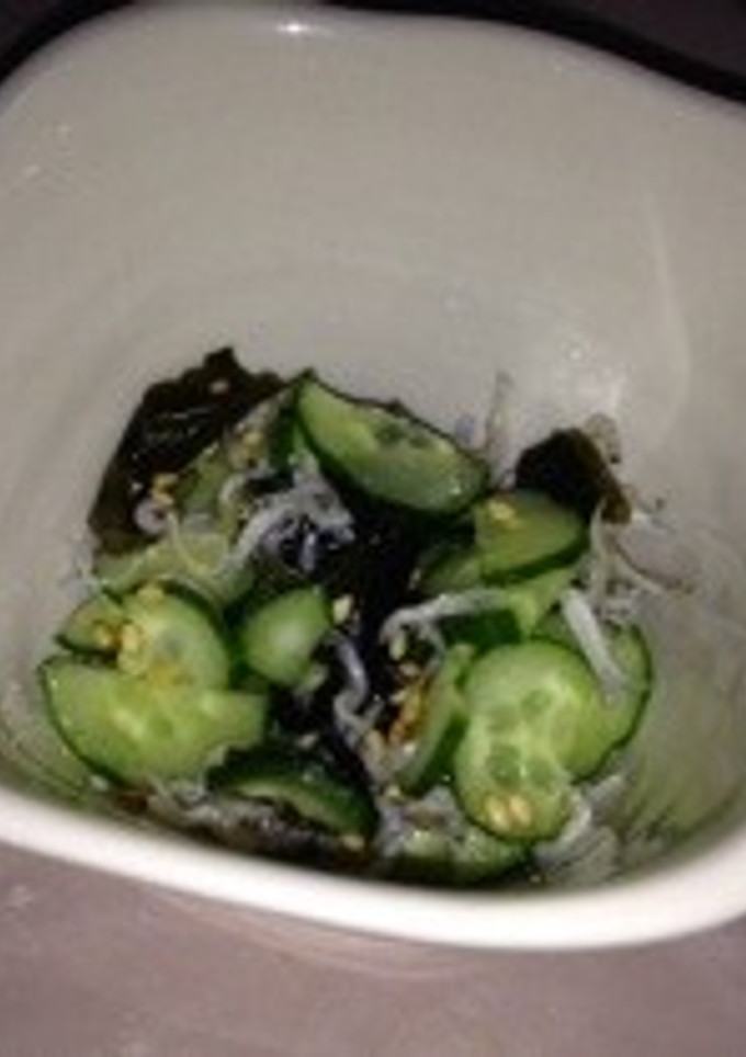 簡単☆胡瓜の酢の物-レシピのメイン写真
