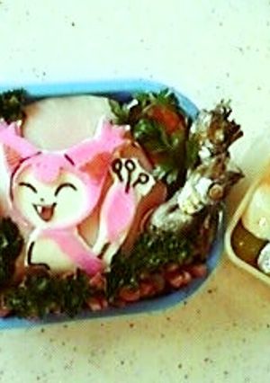 ポケモン☆エネコのキャラ弁(≧∇≦)♪♪-レシピのメイン写真