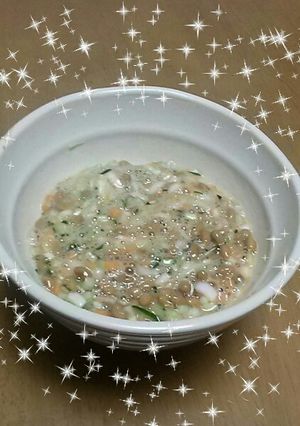 コリコリ野菜納豆★もう一品欲しいときに！-レシピのメイン写真