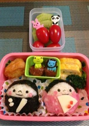 遠足弁当 ひな祭り-レシピのメイン写真